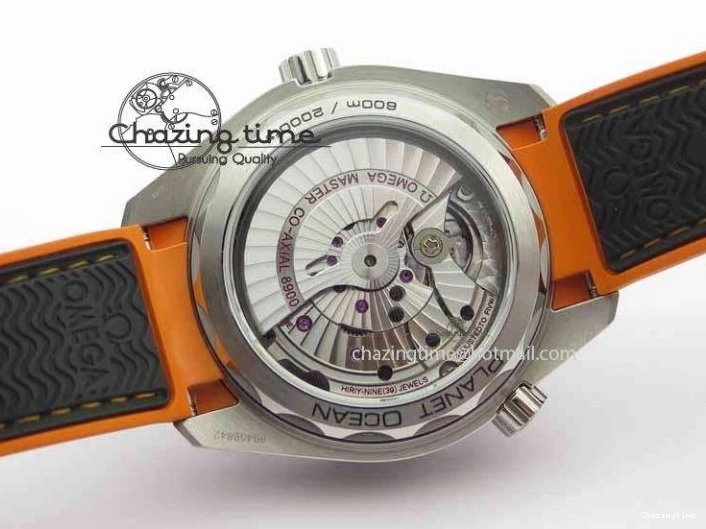 0313 UrbanStyle Planet Ocean 2016 43.5mm SS OM 1:1 Best Edition Gray Dial On Black Nylon Strap A 8168